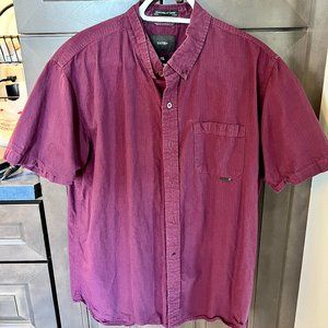 Men's Tavik+ Short sleeve Button Up Shirt // Size Large
